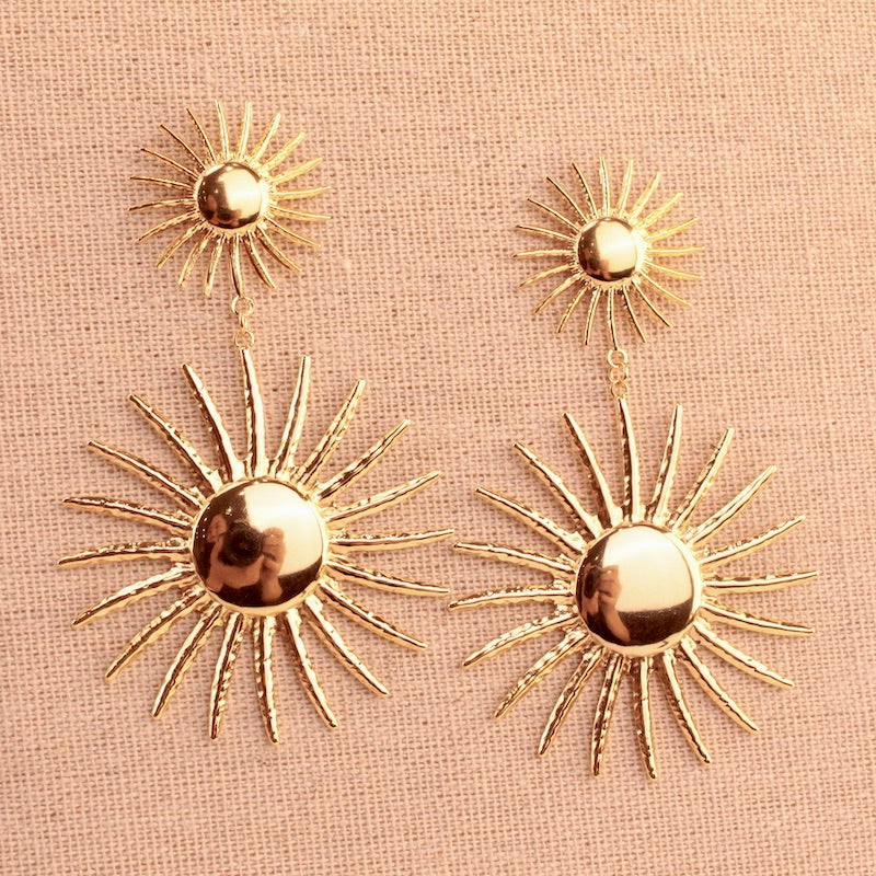 Pendientes Dos Soles