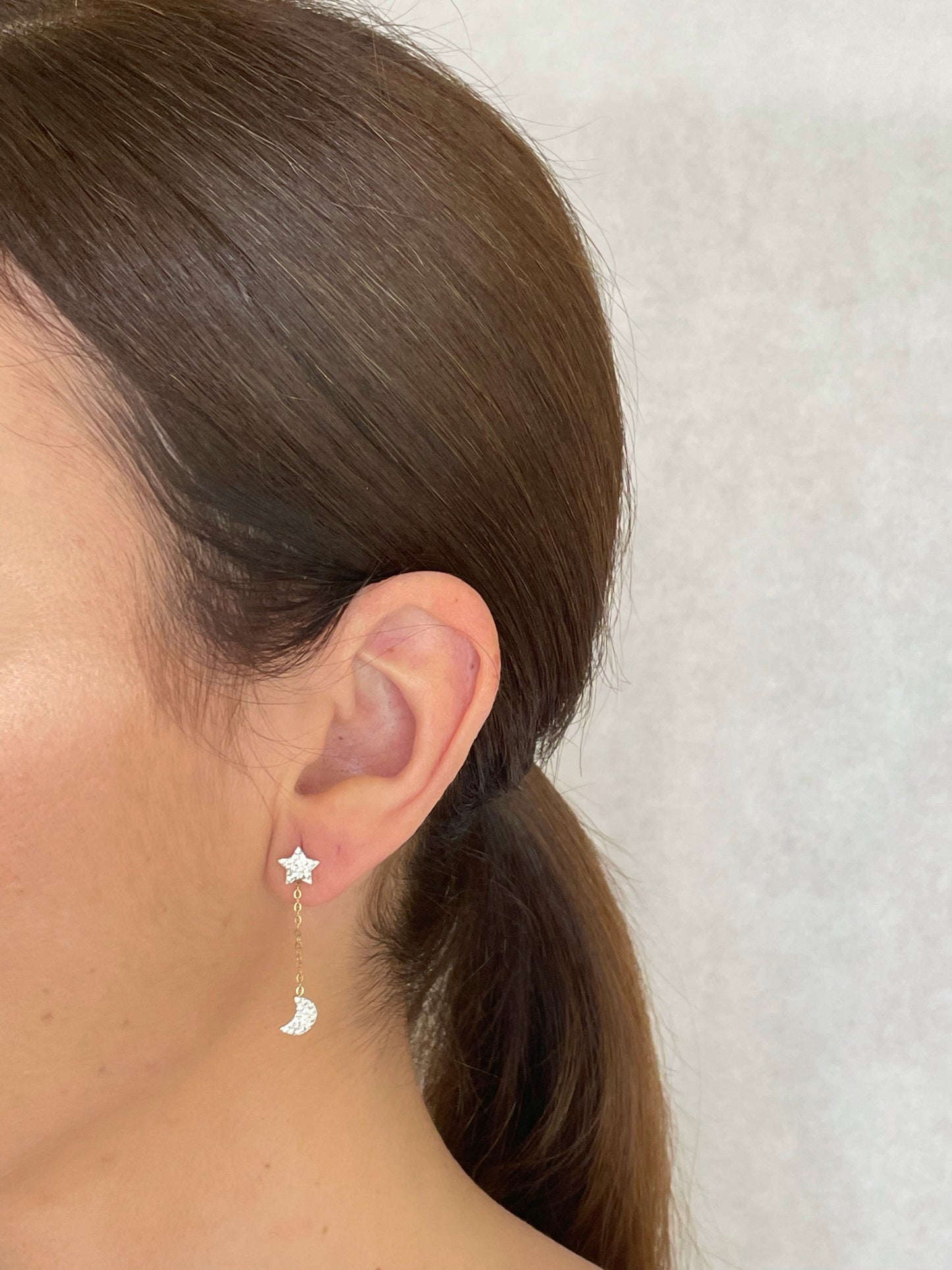 Pendientes Estrella y Luna