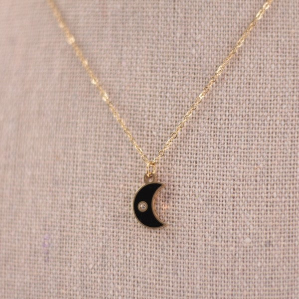 Colgante Luna Esmaltada
