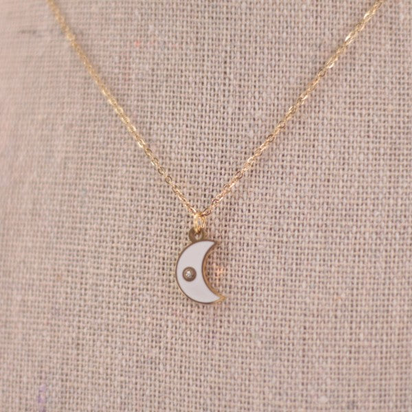 Colgante Luna Esmaltada