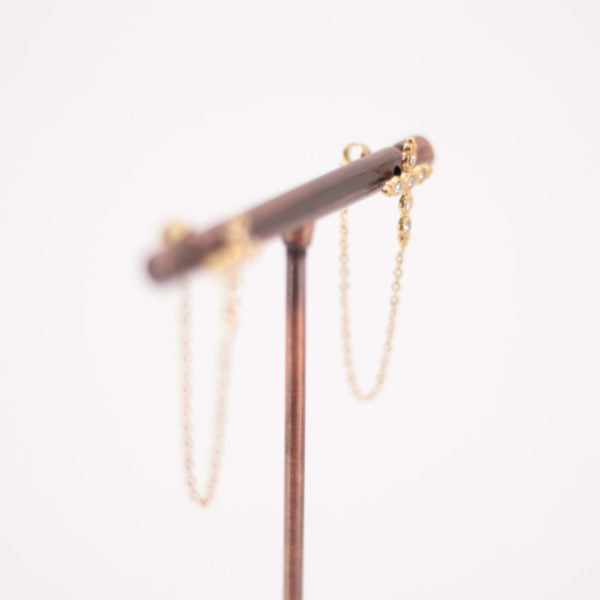Pendientes Cruz Cadenita