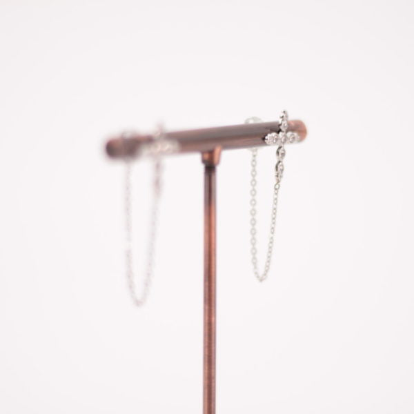 Pendientes Cruz Cadenita