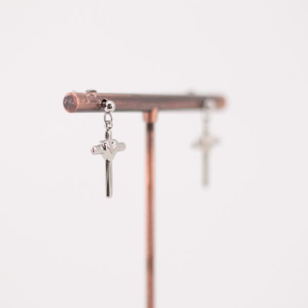 Pendientes Cruz Love