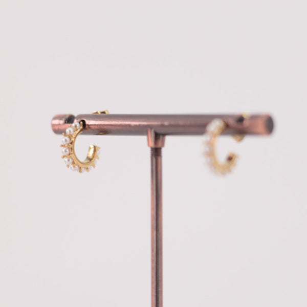 Pendientes Aro Perla
