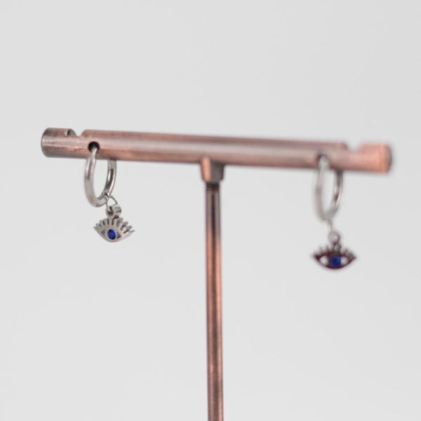 Pendientes Aro Blue Eye