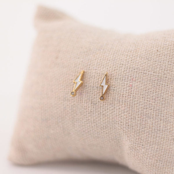 Pendientes Rayo Esmaltado