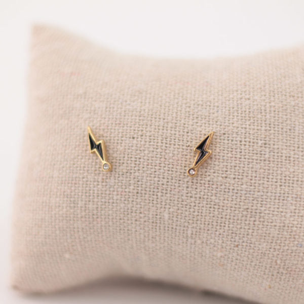 Pendientes Rayo Esmaltado