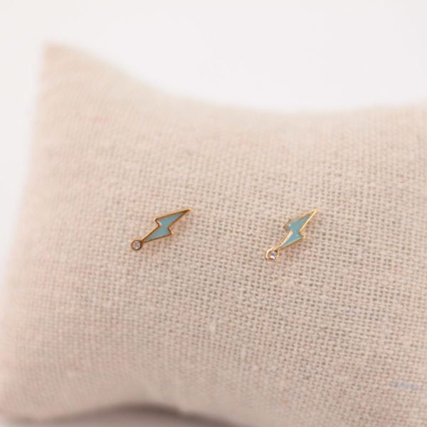 Pendientes Rayo Esmaltado