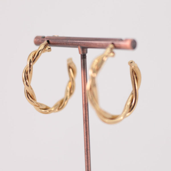 Pendientes Aro Trenzado