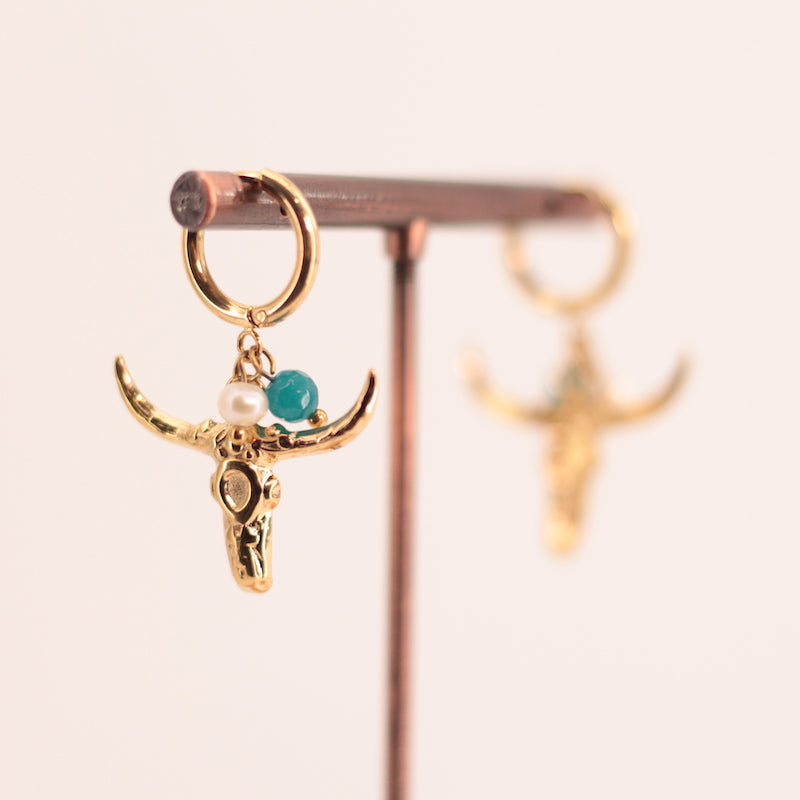 Pendientes Buey