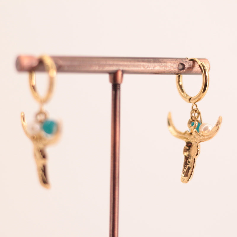 Pendientes Buey