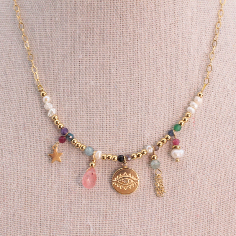 Colgante Chocker Amuletos