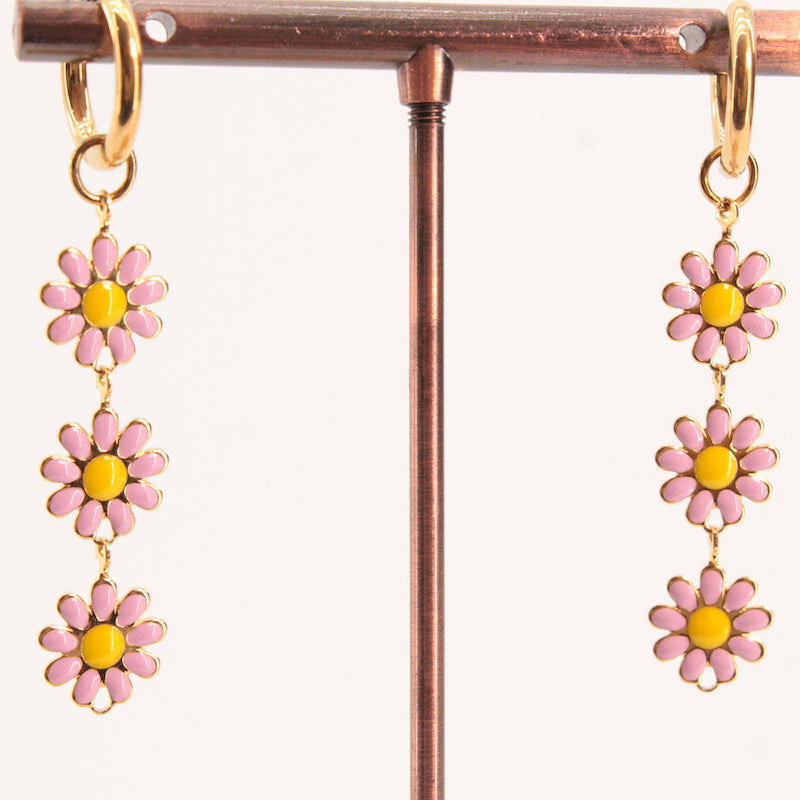 Pendientes Aro Multi Margaritas