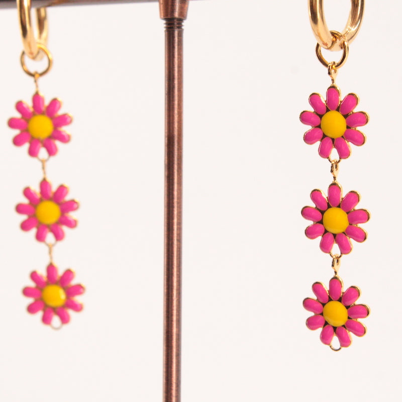 Pendientes Aro Multi Margaritas