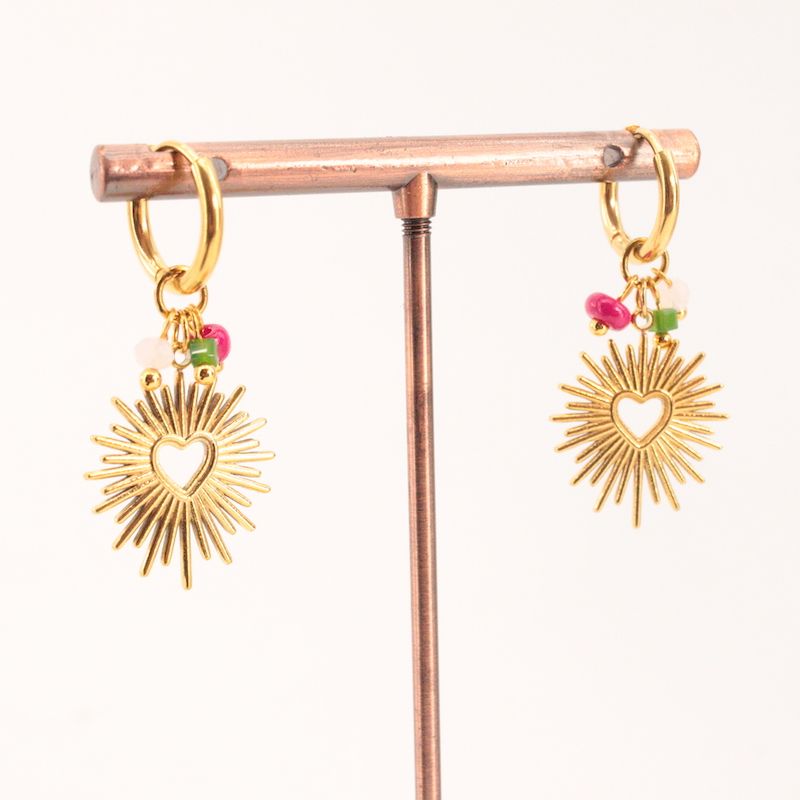 Pendientes Aro Corasol