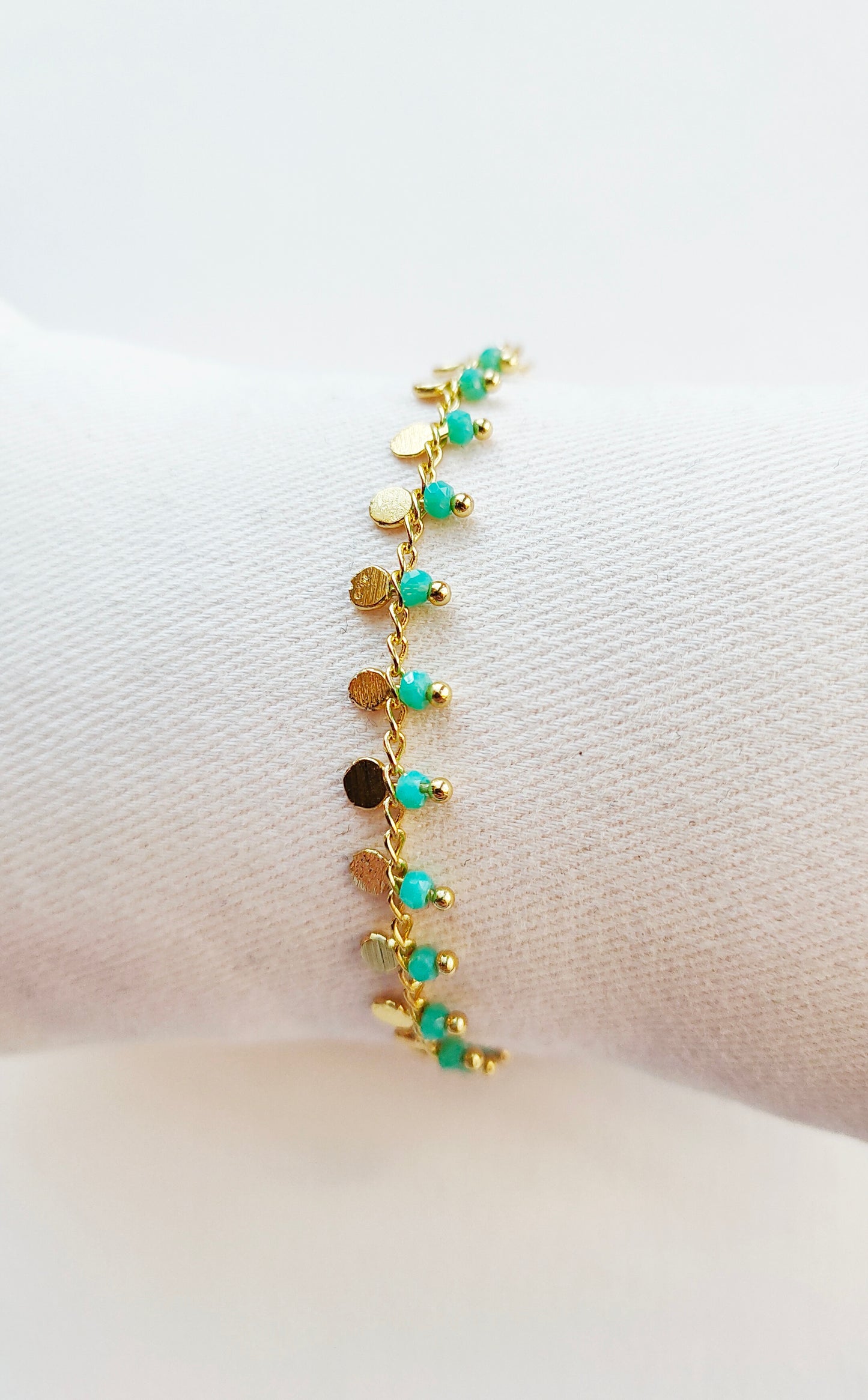 Pulsera Verde Agua
