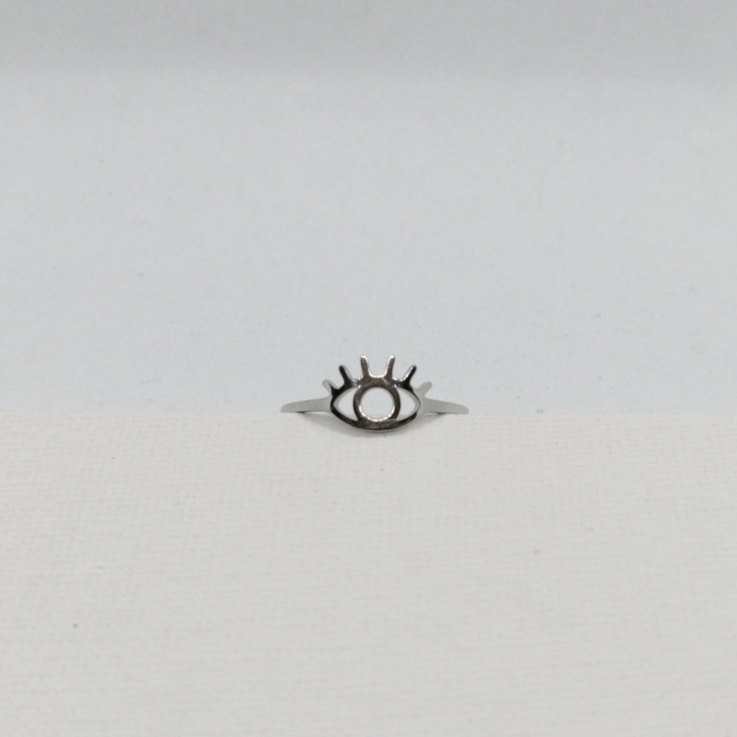 Anillo Ojo Turco Plata
