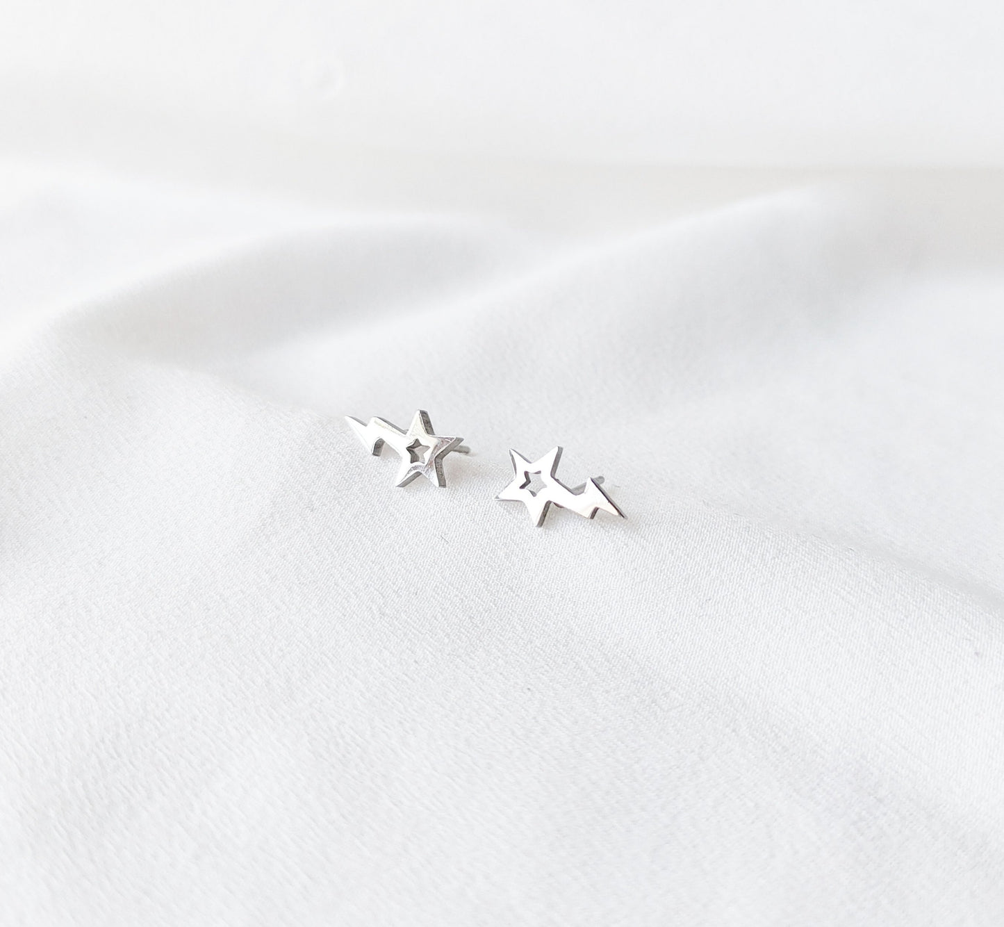 Pendientes Rayo y Estrella