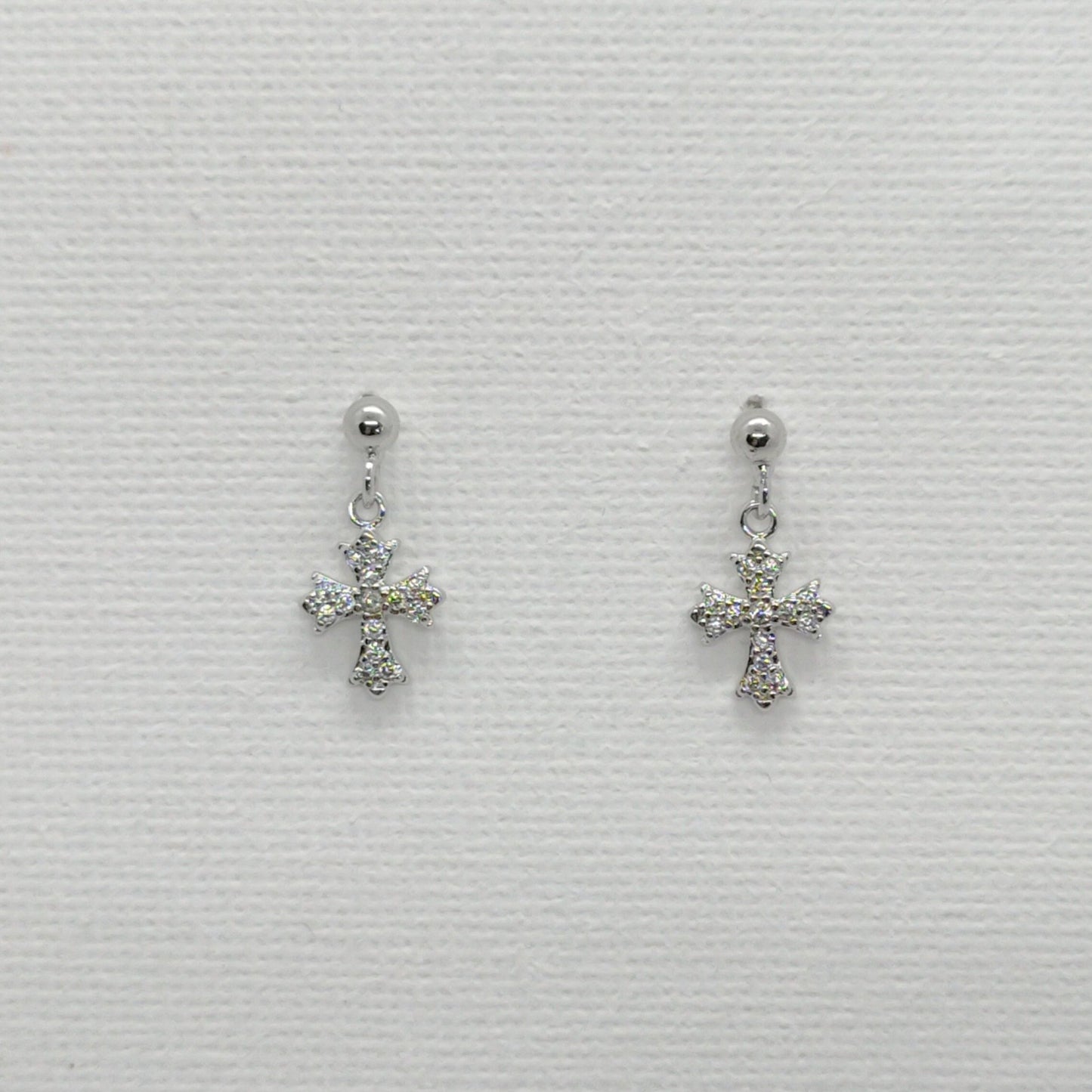 Pendientes Cruz Cuelga