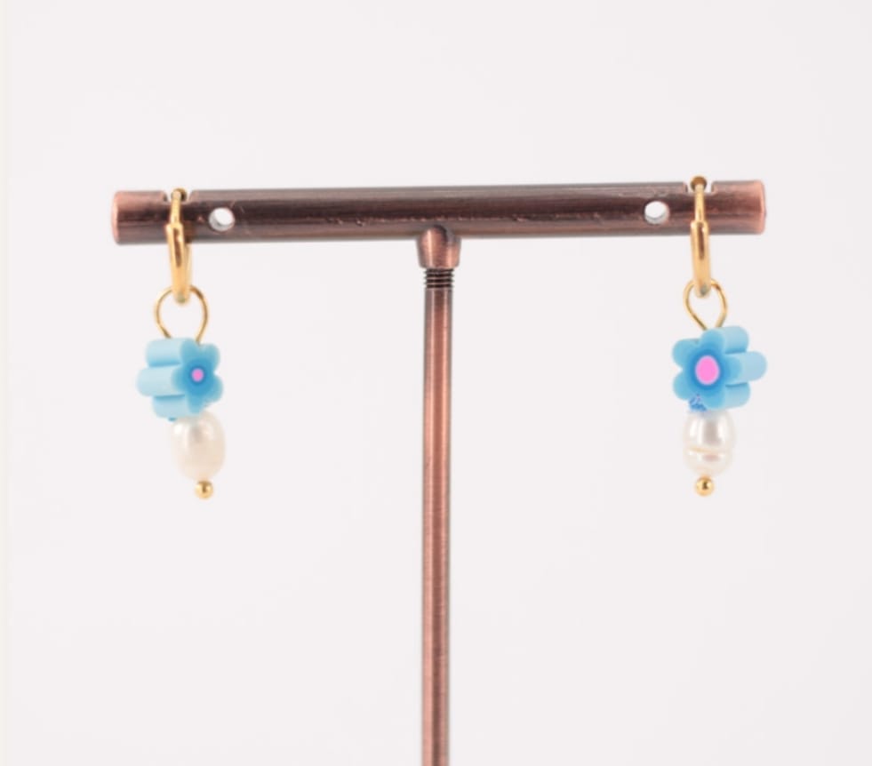 Pendientes Flores