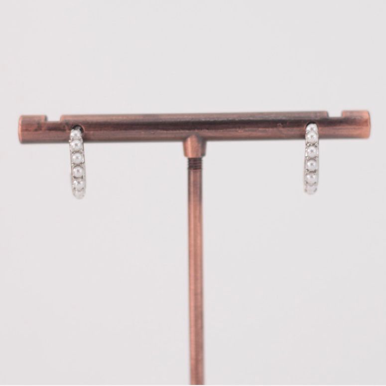 Pendientes Aro Perla