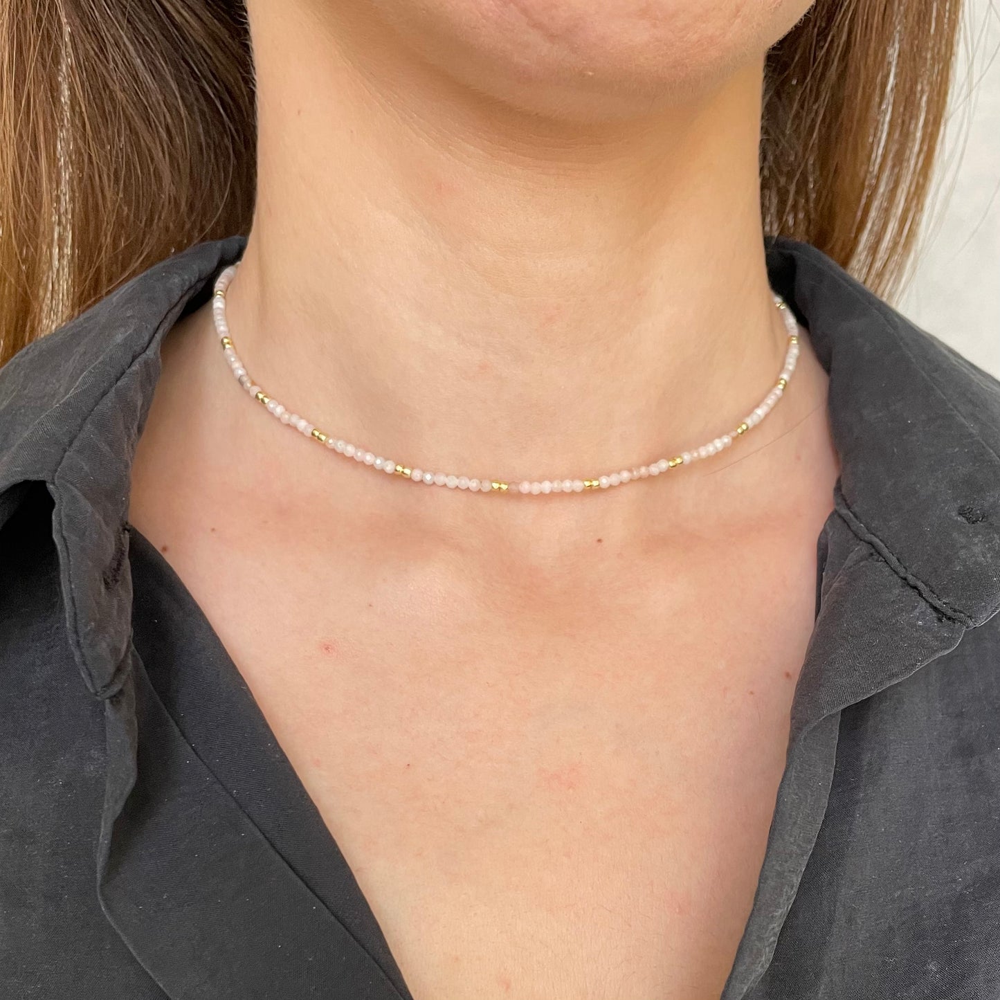 Colgante Chocker Dots