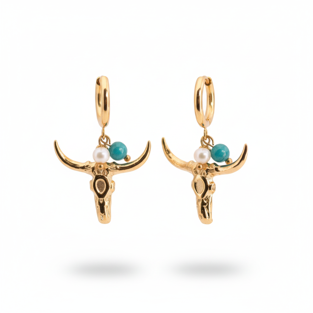 Pendientes Buey