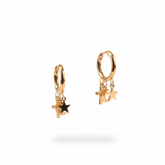 Pendientes Aro Charms