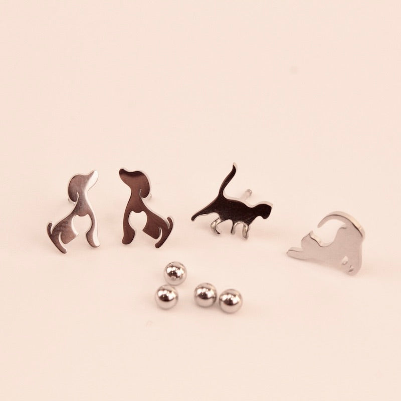 Pendientes Pack Perro y Gato