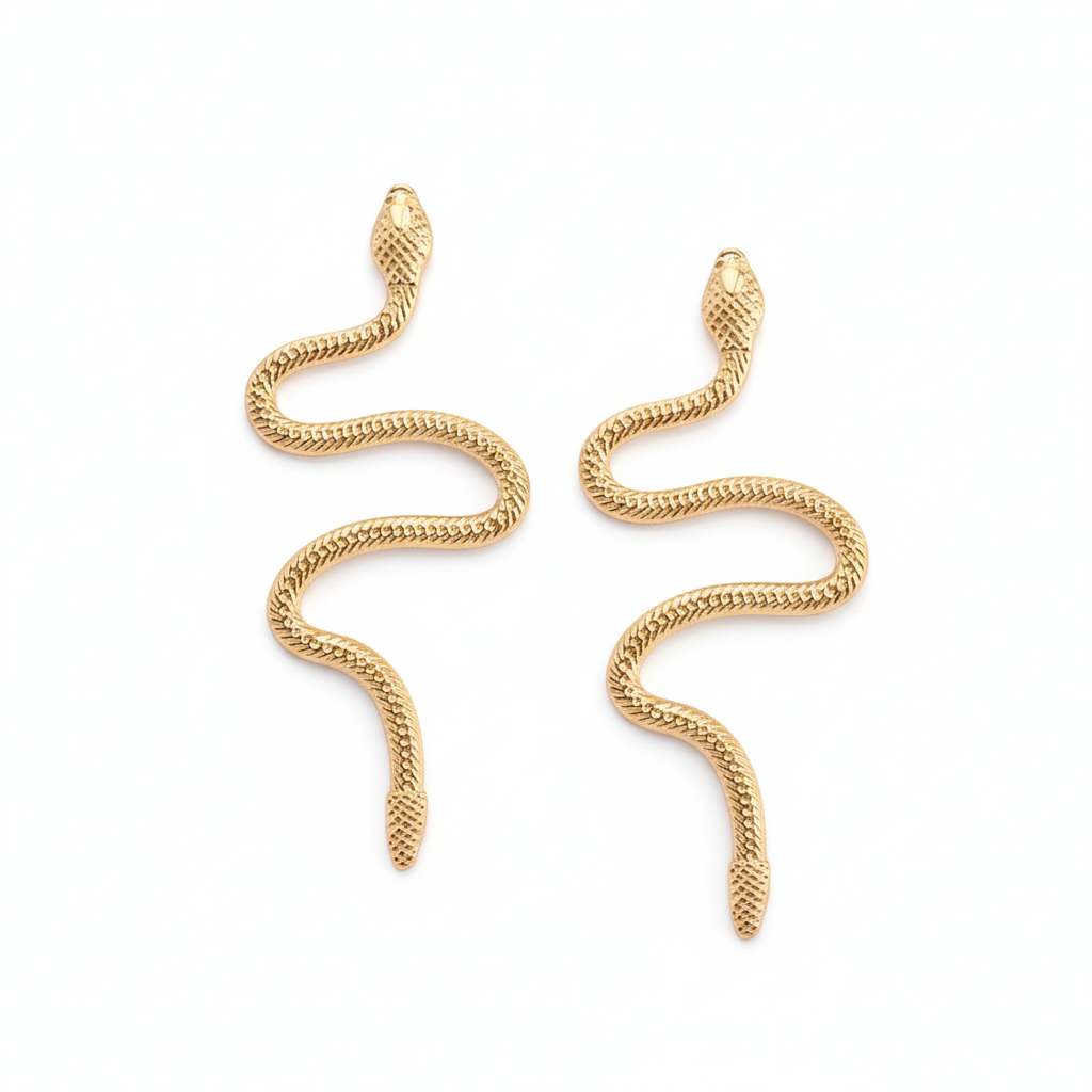 Pendientes Maxi Serpiente