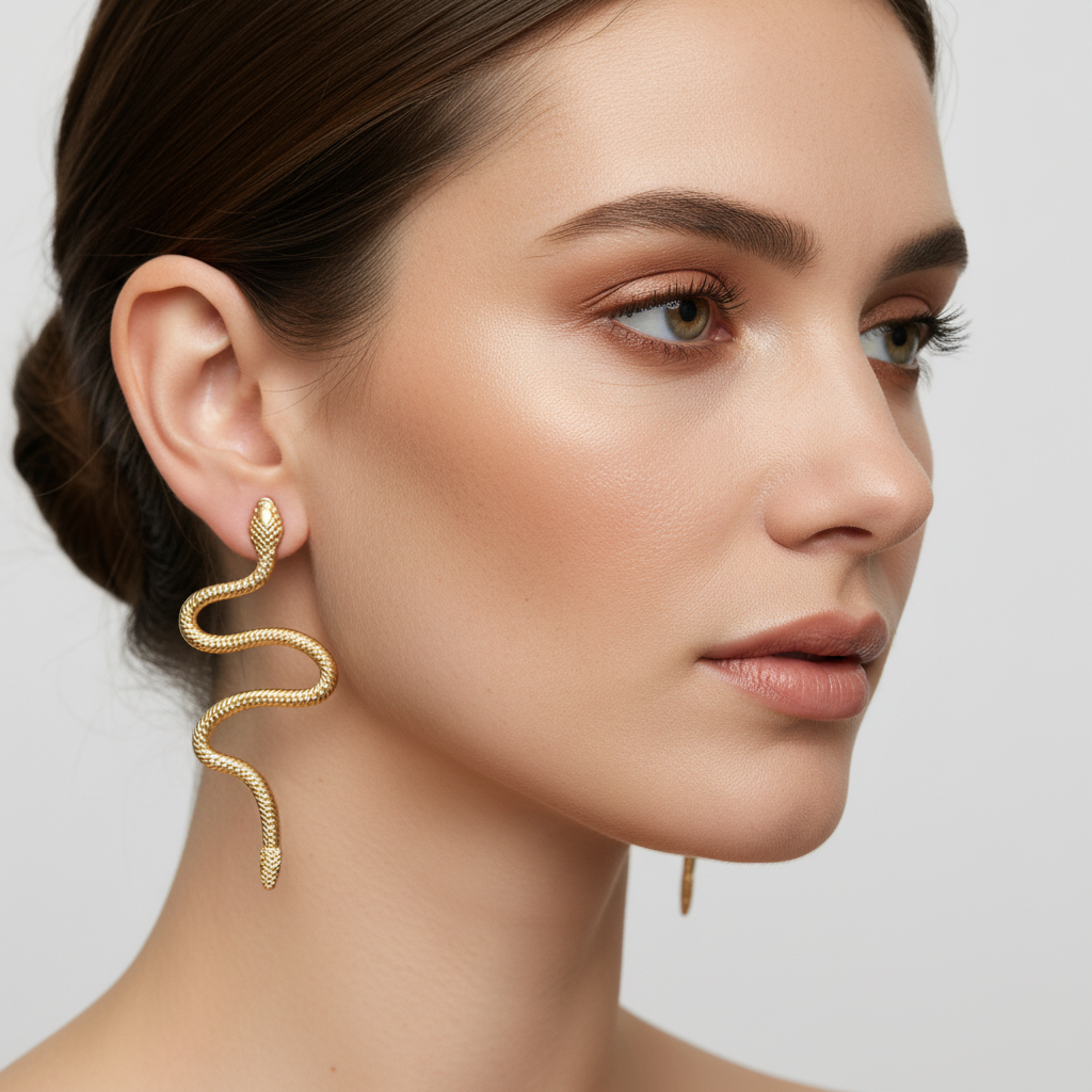 Pendientes Maxi Serpiente