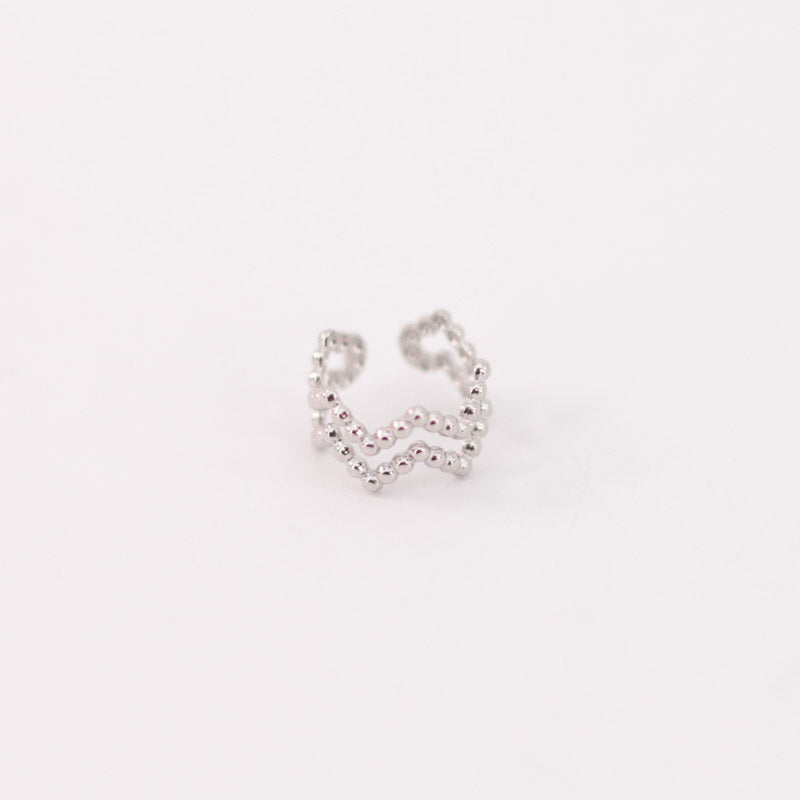 Ear Cuff Doble Zig-Zag