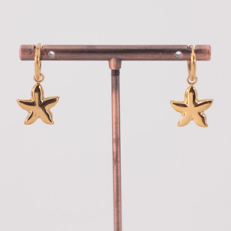 Pendientes Aro Starfish