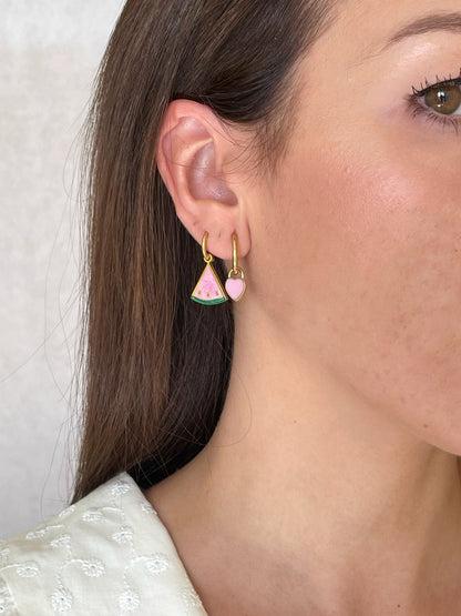 Pendientes Sandía