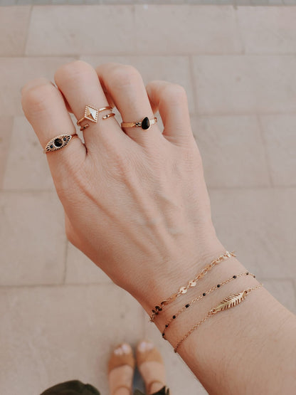 Pulsera Granos de Café